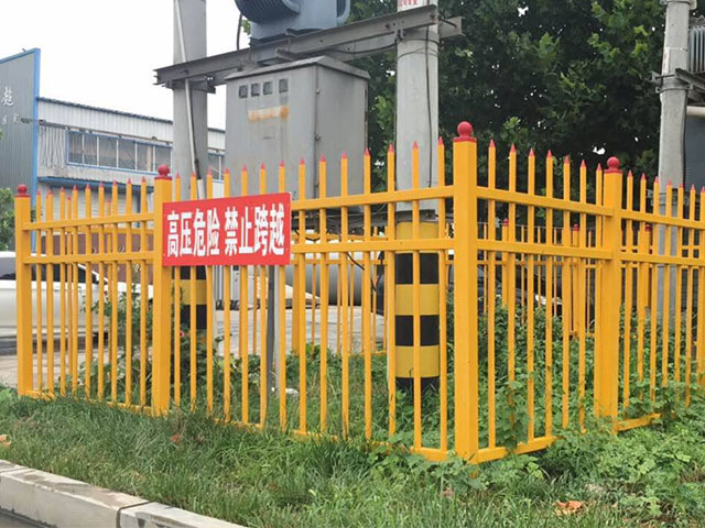 广东惠州市郊电力塑钢护栏