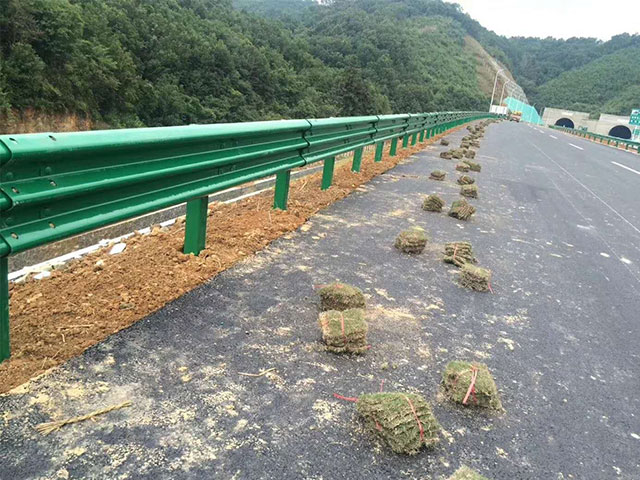 山东冠县高速公路波形护栏