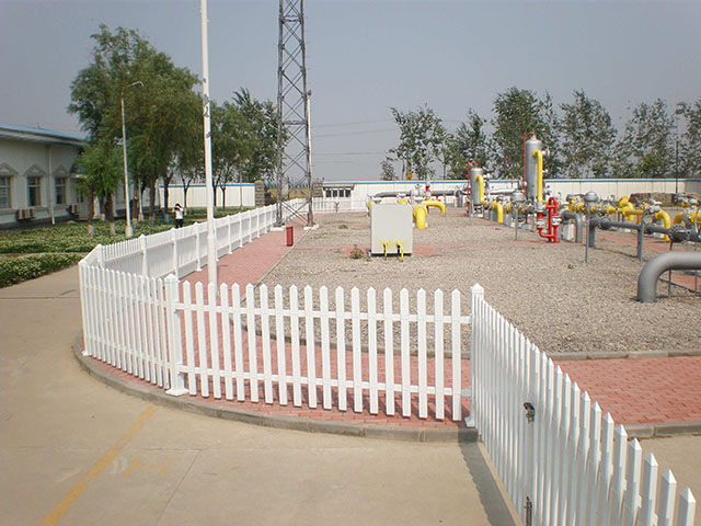 pvc社区围墙护栏