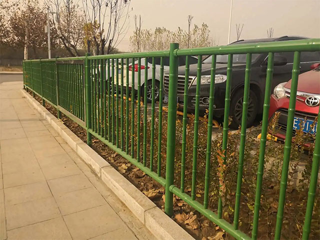 北京景观仿竹子围栏