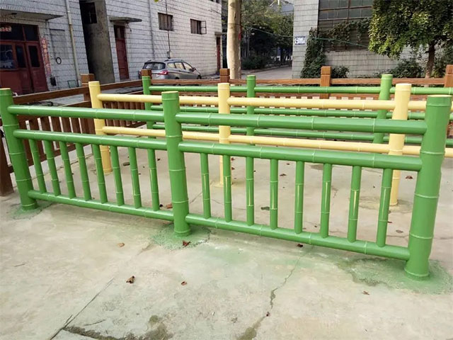优质仿竹护栏庭院围栏