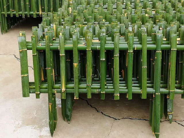 上海定制景观仿竹围栏厂家