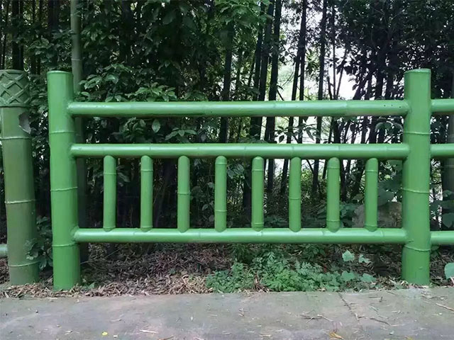 包头仿竹篱笆庭院围栏